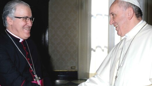 Arzobispo de Sevilla y el Papa Francisco