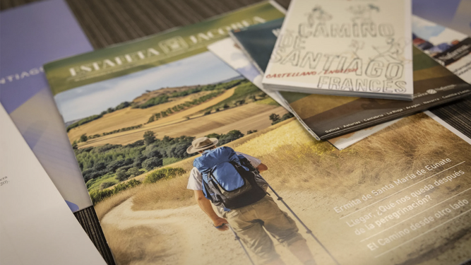 Folletos sobre el Camino de Santiago