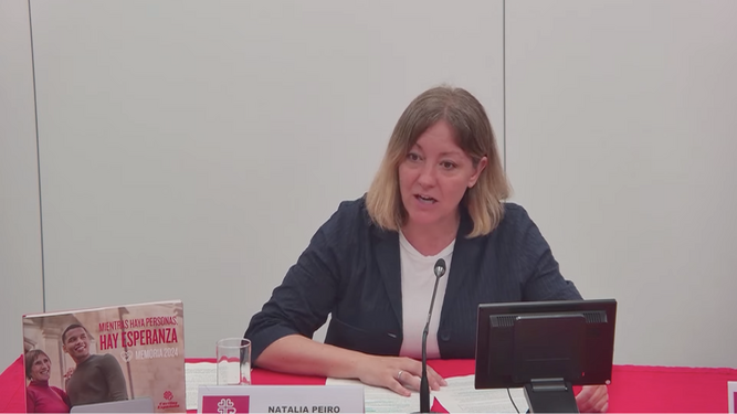 Natalia Peiro, secretaria general de Cáritas Española
