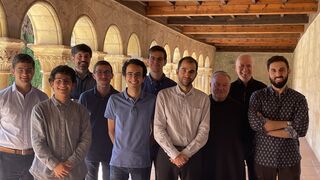 Participantes en la experiencia monástica de 2024