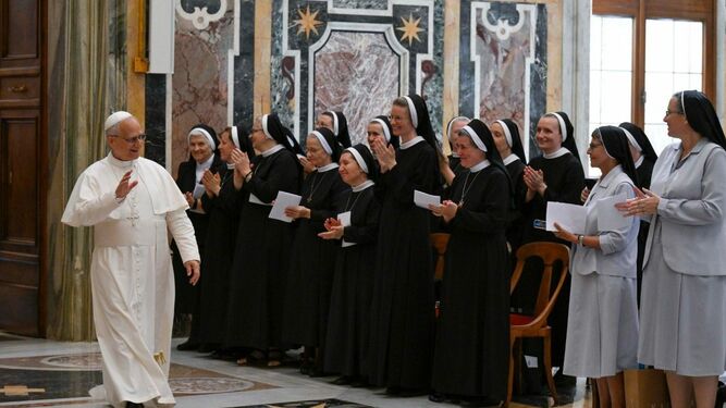 Audiencia de León XIV a religiosas