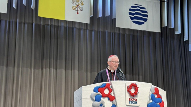 Parolin, en el Día de la Santa Sede en la Expos de Osaka 2025