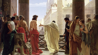 Jesús ante Pilatos