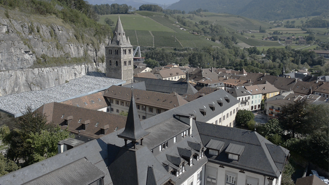 La histórica abadía suiza