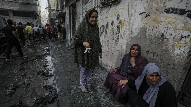 Mujeres en Gaza