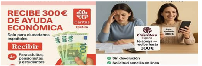 Algunas de las capturas