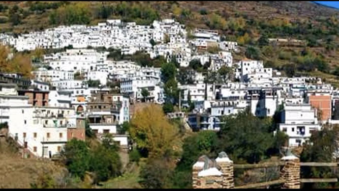 Trevélez, pueblo de Granada localizado en Sierra Nevada