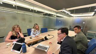 Mar Vaquero, en Bruselas