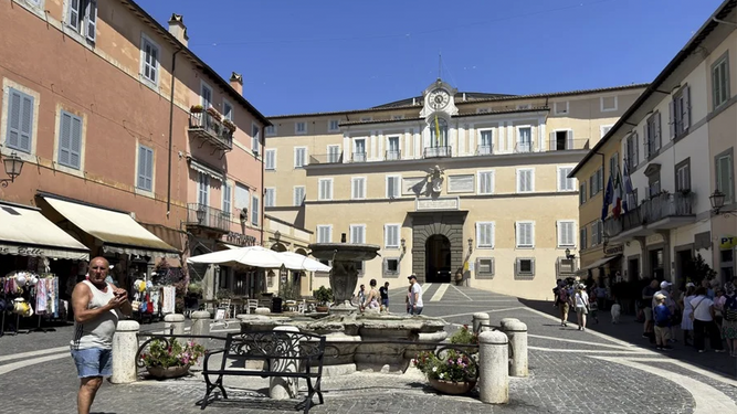 Plaza en Castel Gandolfo