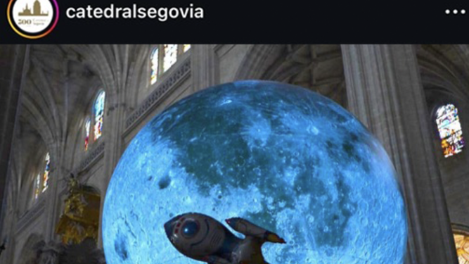 Imagen de una actividad en la catedral de Segovia