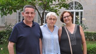 Paloma Becerra (en el centro), nueva presidenta de la HOAC