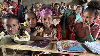 Regreso a la escuela en el Tigray