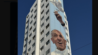 El mural en La Plata