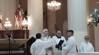 Carlos Sánchez, en el tedeum