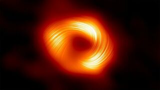 Vista del agujero negro supermasivo Sagitario A* de la Vía Láctea