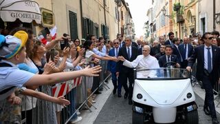 León XIV, en Castel Gandolfo