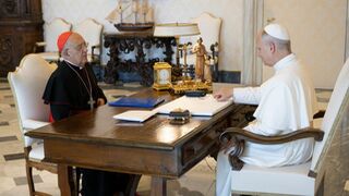 Audiencia de León XIV al cardenal Barreto