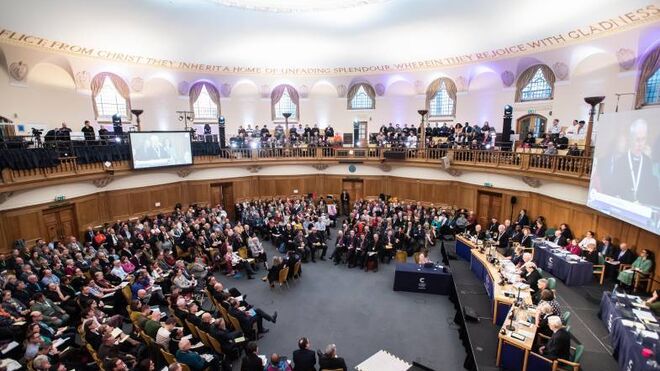 Reunión del Sínodo General de la Iglesia de Inglaterra