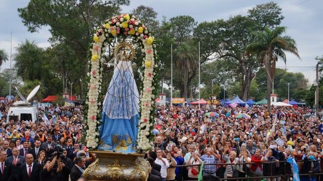 125 años de la Coronación Pontificia de la Virgen en Itatí, Corrientes (Argentina)