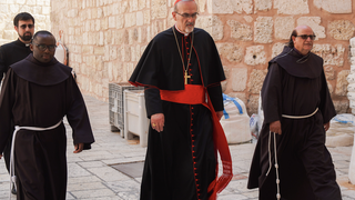 El cardenal Pizzaballa, en Jerusalén