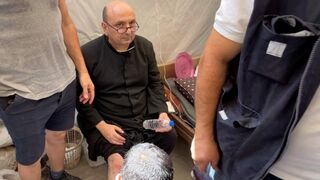 Padre Romanelli, párroco de Gaza