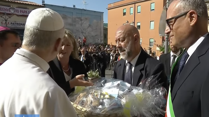 El Papa, en Albano