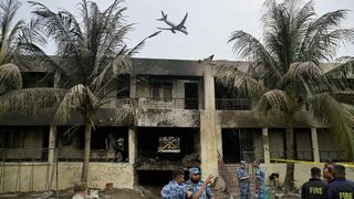 Accidente aéreo en Bangladesh