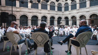 Argüello, hoy en El Escorial