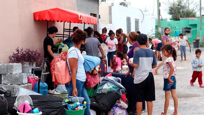 Albergues de la Iglesia en la frontera de Texas