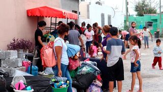 Albergues de la Iglesia en la frontera de Texas