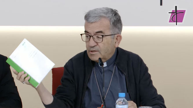 Argüello en la rueda de prensa