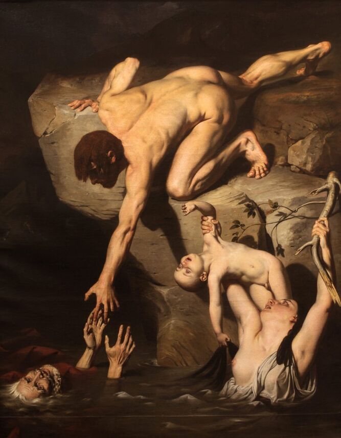 El Diluvio. Joseph Desire Court