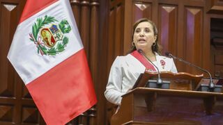 Dina Boluarte, presidenta de Perú
