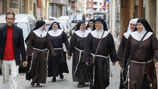 Las exclarisas, con su portavoz