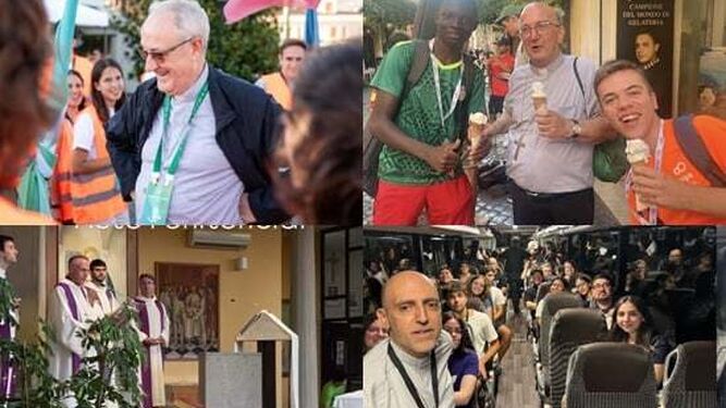 Los obispos catalanes en el Jubileo de los Jóvenes