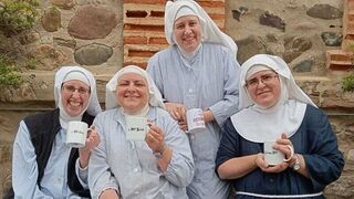 Algunas de las exclarisas de Belorado