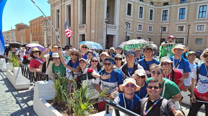 Un grupo llegado de Costa Rica