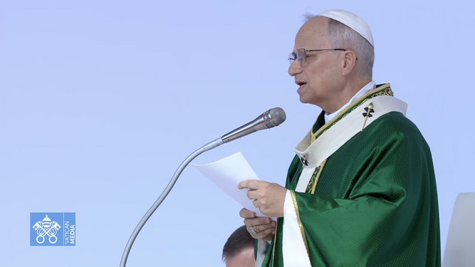 León XIV en la misa de clausura del Jubileo de los Jóvenes
