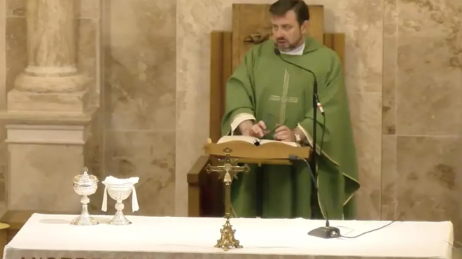 Emilio Montes, párroco de Valdepeñas