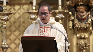 El deán de la Catedral de Segovia, Rafael de Arcos