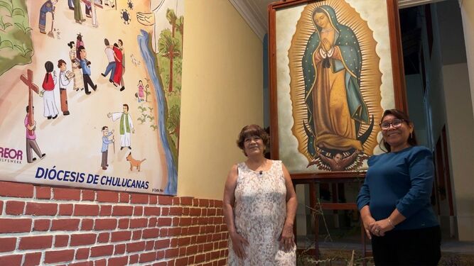 Elena y Marina, que conocieron a León XIV cuando era el padre Roberto en Chulucanas