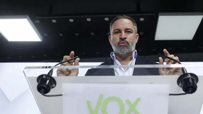 Santiago Abascal, líder de Vox