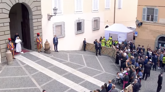 Prevost, en Castel Gandolfo