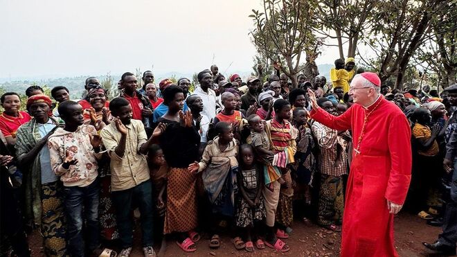 Parolin, en Burundi