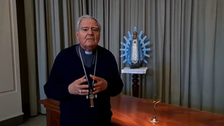 Oscar Ojea, obispo emérito de San Isidro