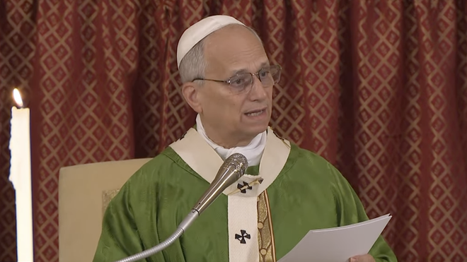 El Papa, en Albano
