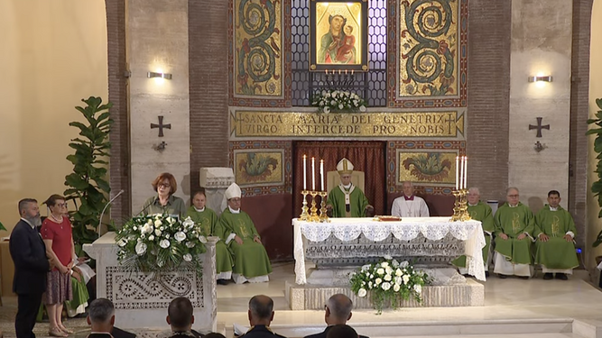 Misa con el Papa en Albano