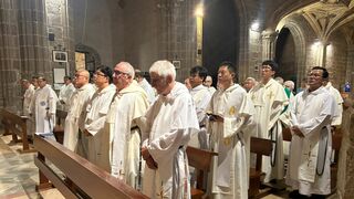 Apertura del capítulo provincial de los dominicos del Rosario