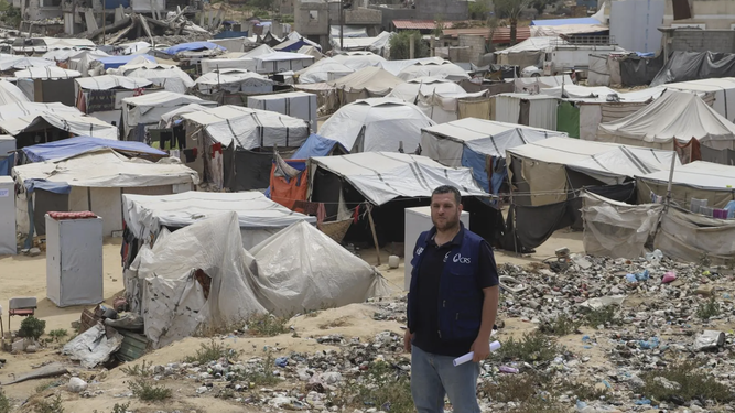 Trabajo del CRS en Gaza