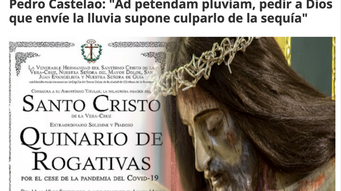 Artículo de Castelao sobre las rogativas en RD